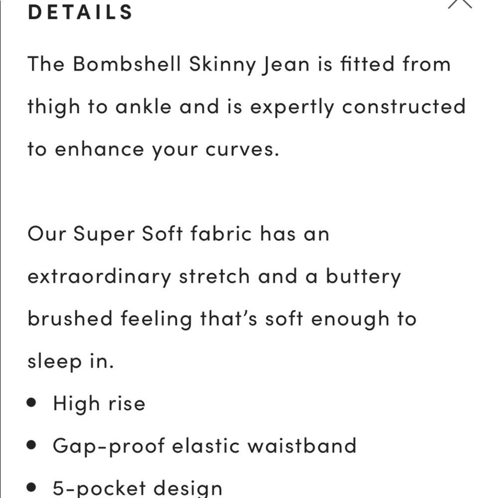 🍎🆕Torrid🚺Bombshell Black Skinny Jeans - Picture 9 of 12